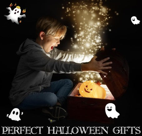 USB rechargeable pumpkin night light with legs – Halloween kids room décor