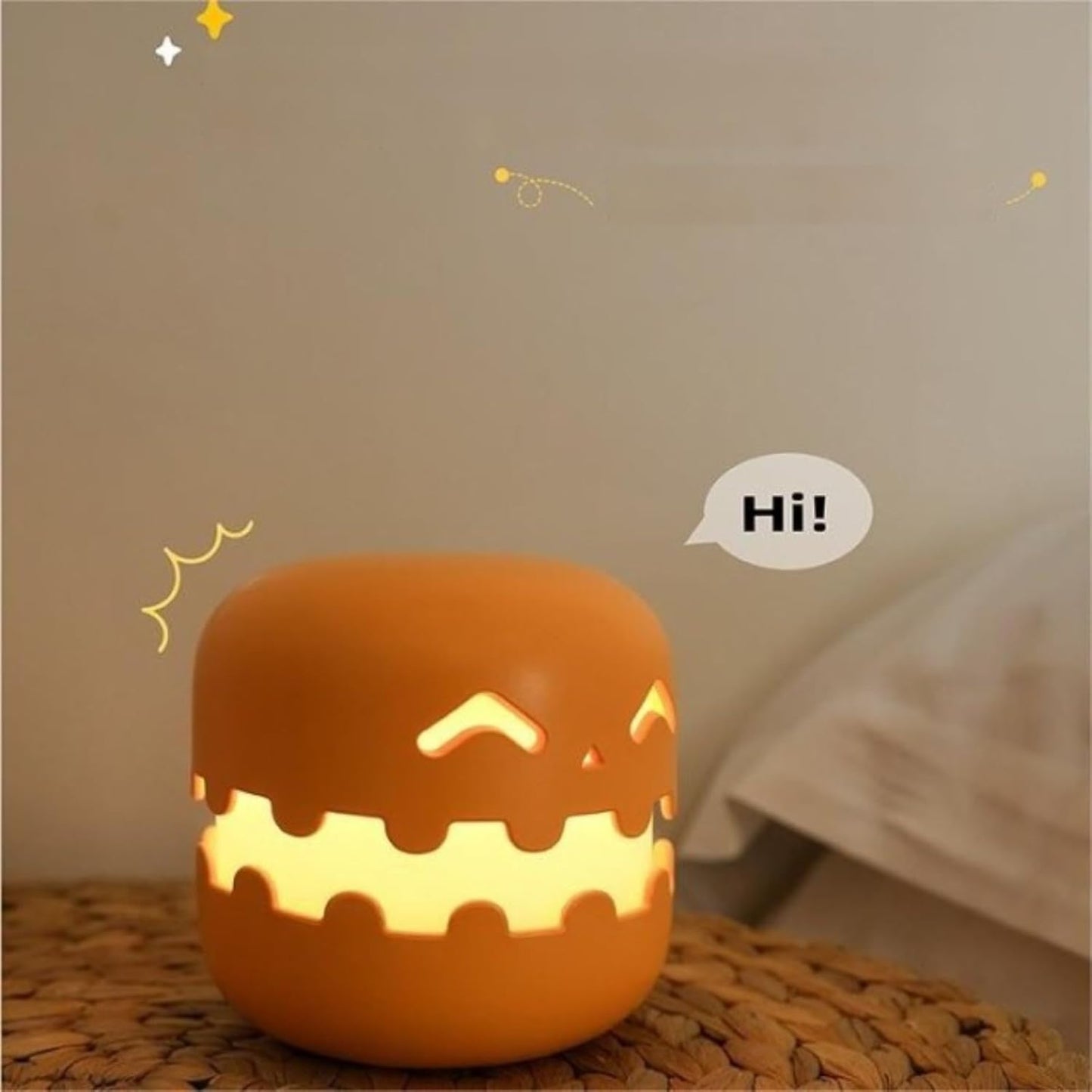 Halloween Pumpkin Night Light