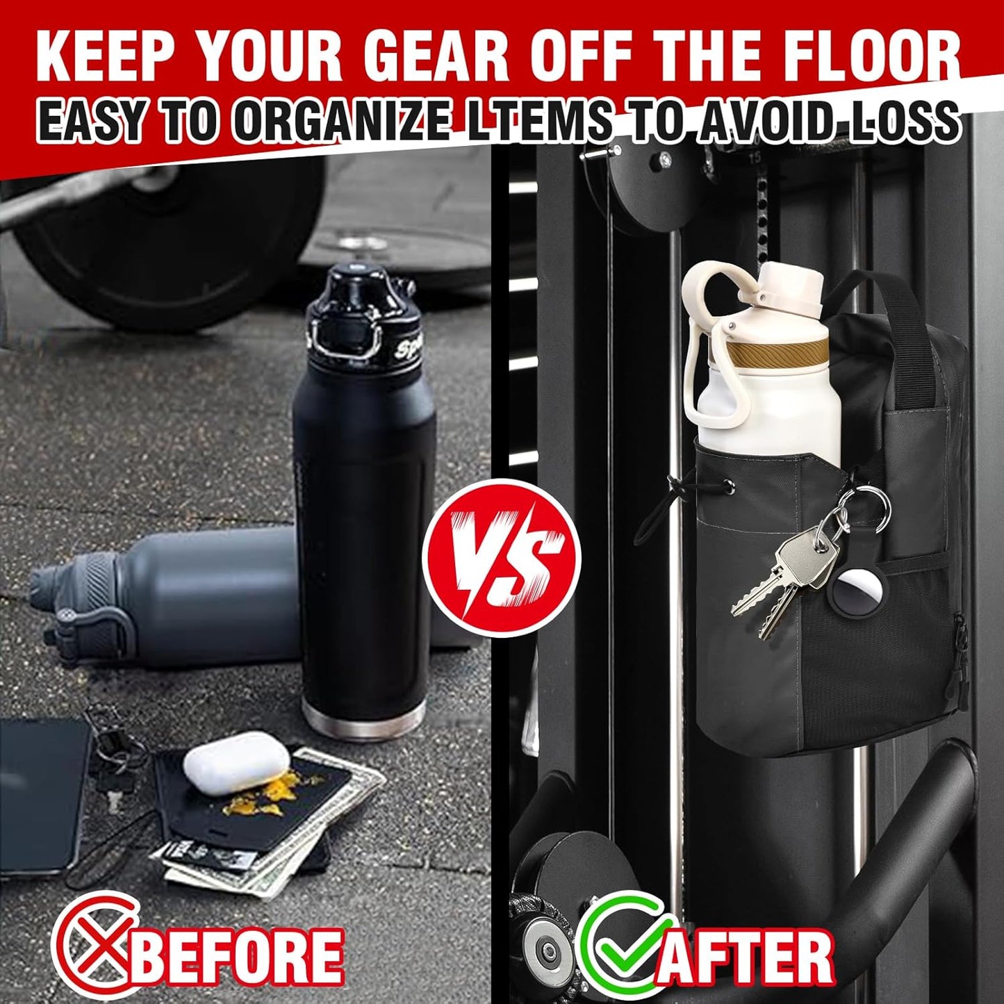 Smart Magnetic Gym Bag